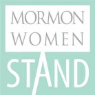 Mormon women stand